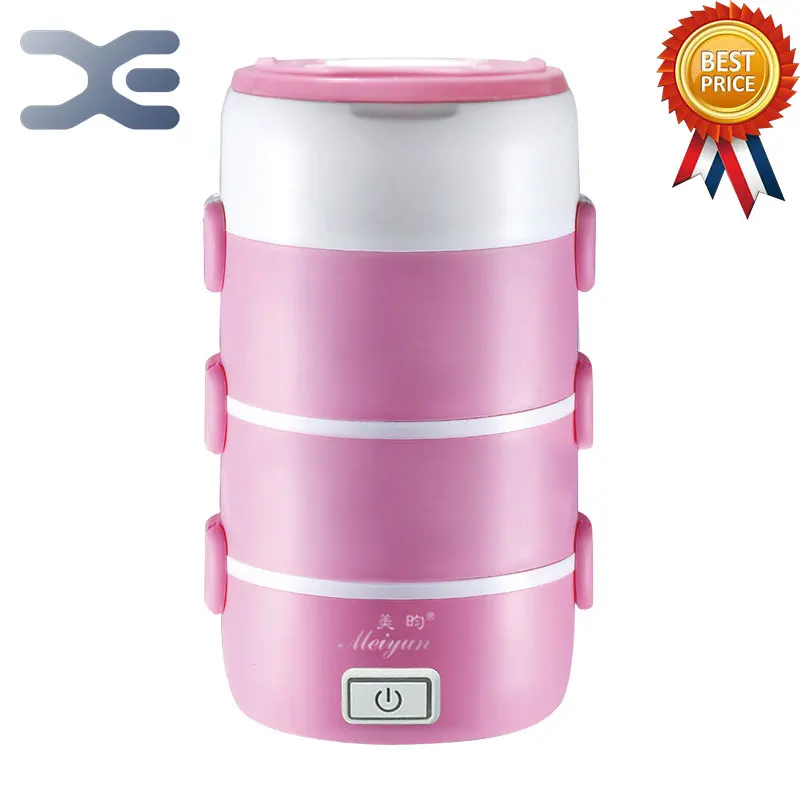 2.2L маленькая бытовая техника круглая Мини рисоварка 4 слоя электрическая коробка