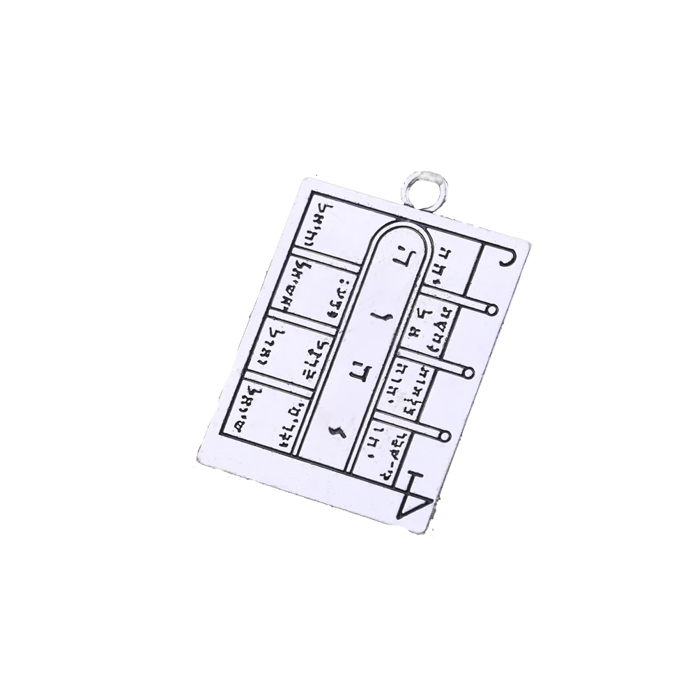 Teamer античный серебряный сверхнатуральный ключ короля Соломон Пентакль открытые