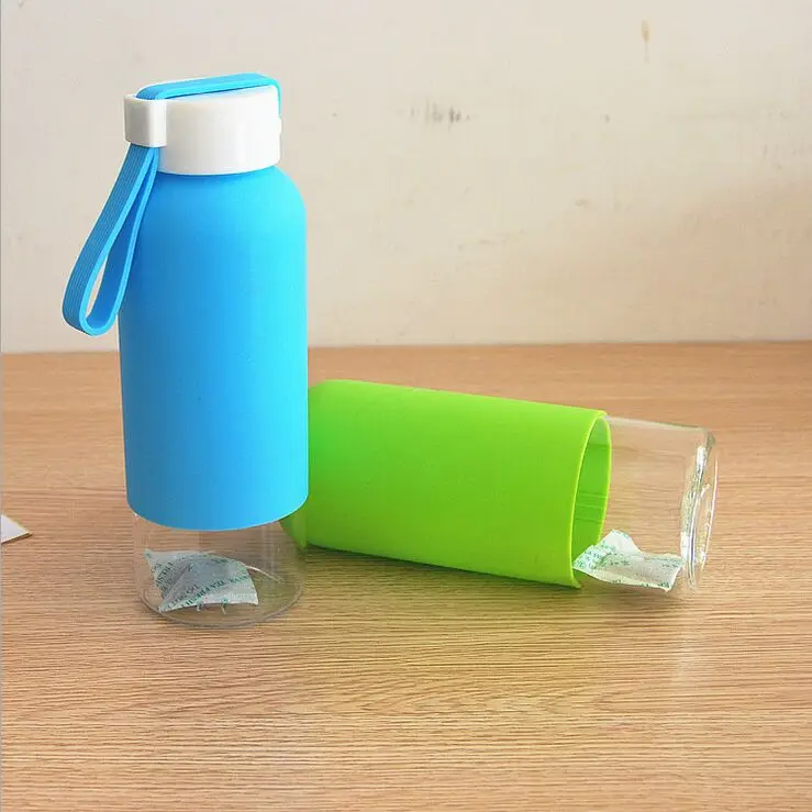 Бутылка для воды пластиковая 410 мл недорогая Спортивная небьющаяся герметичная |