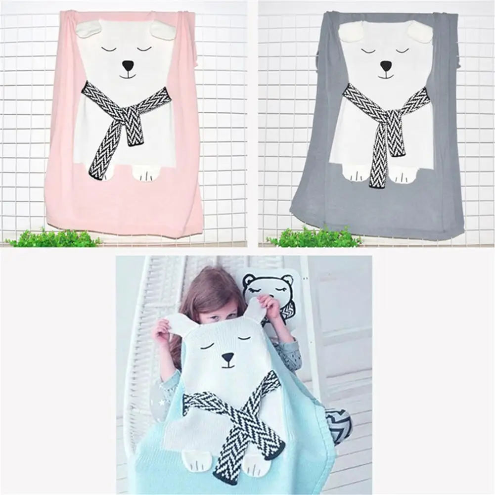 

Baby Blanket Kids Summer Spring Soft Cotton Blankets Newborn Baby Swaddle Sleeping Bed Hole Wrap Children Bedding Bath Towels