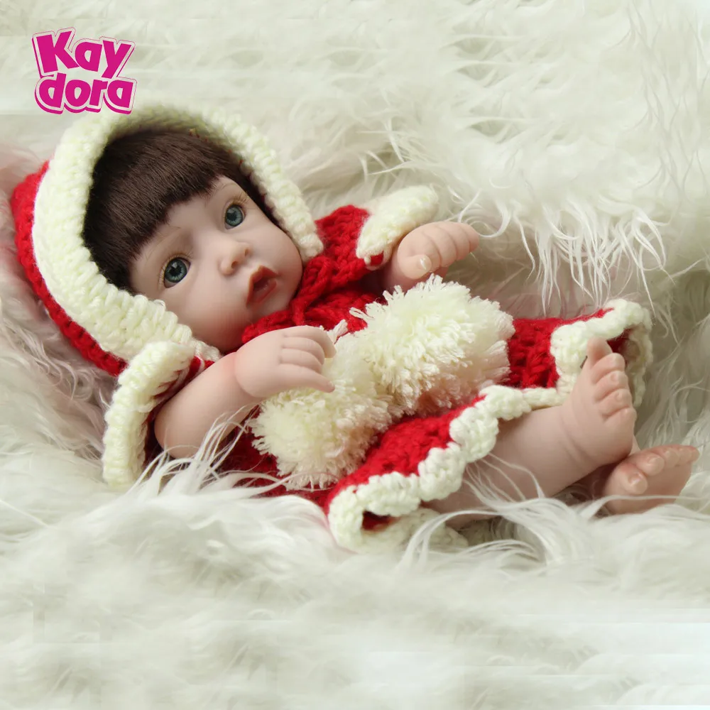10 дюймов силиконовые куклы Reborn baby girl, реалистичные куклы Reborn Baby, Коллекционные детские куклы для девочек и мальчиков, реалистичные детские игрушки