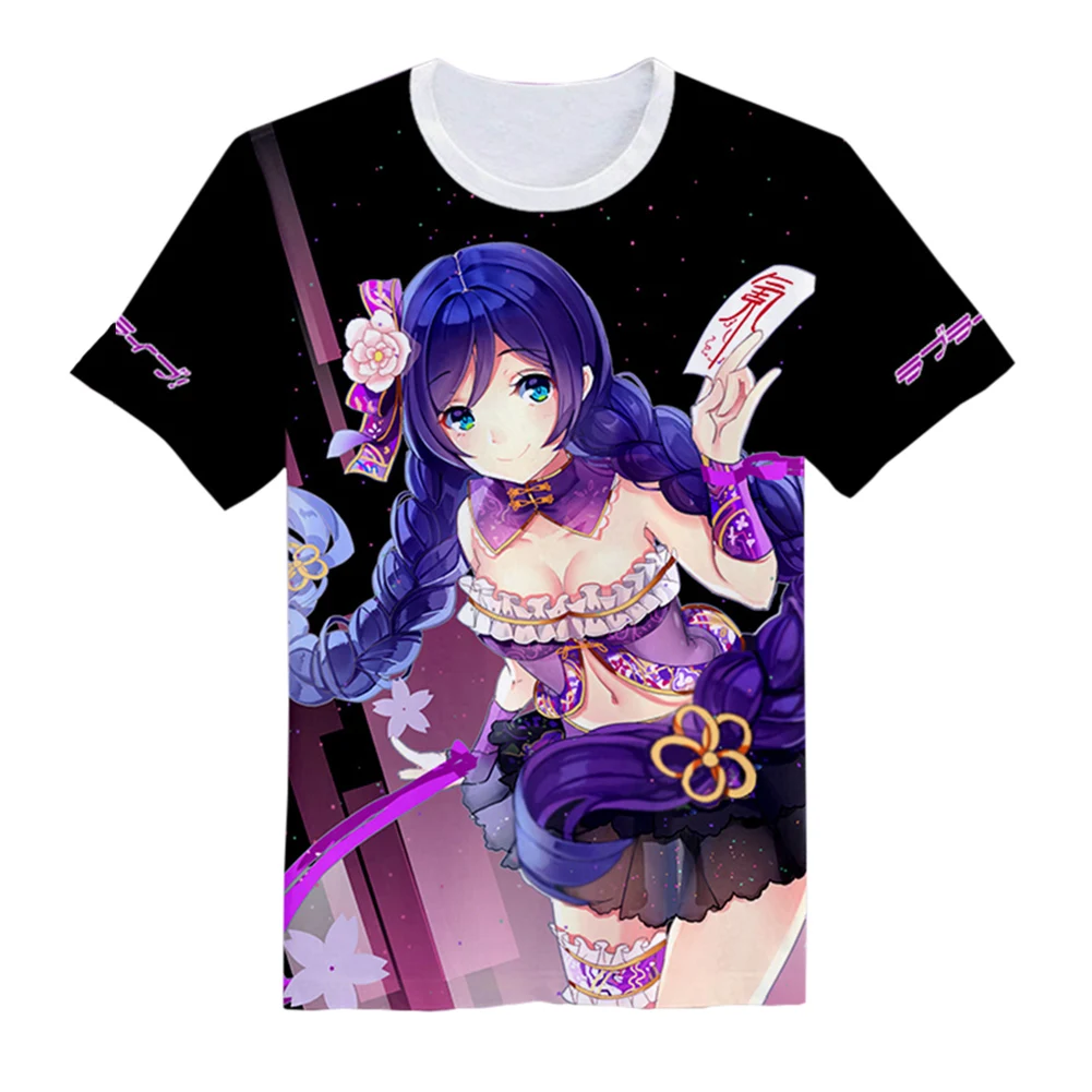 Brdwn LoveLive Tojo Nozomi Minami kotory Ayase Eli Yazawa Nico Cosplay Kousaka HonokaT футболка футболка|nico cosplay|yazawa nico