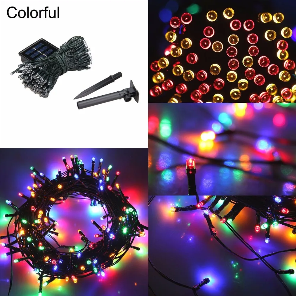 

4Pack 8 Modes 22M Solar String Lights 200 LED Light Starry Fairy lights Waterproof For Outdoor Decorations,Home,Patio,Garden,