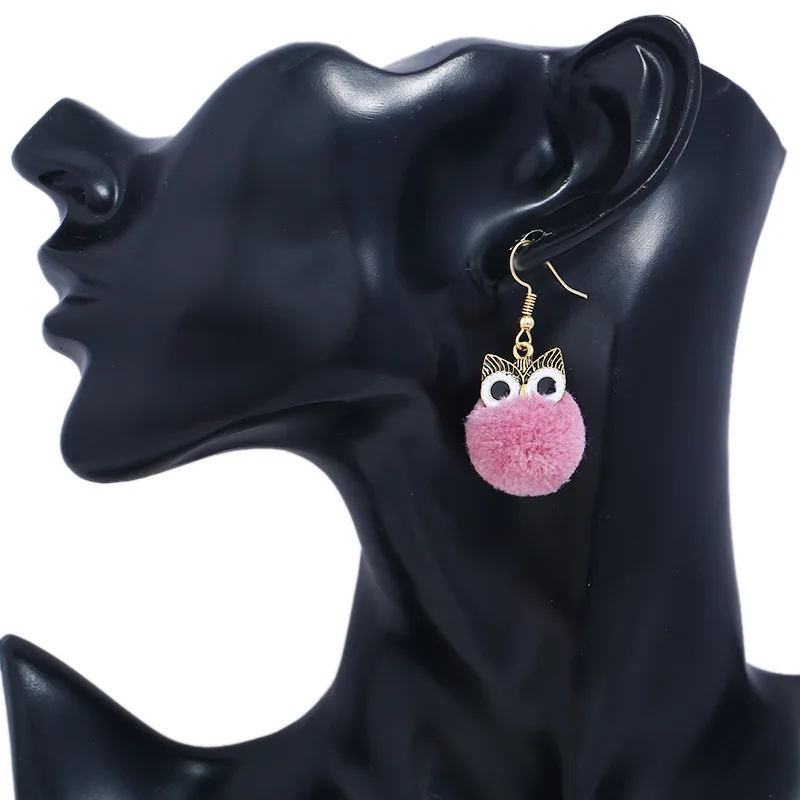 Новинка 4 цвета маленькие милые помпоны для волос искусственный меховой