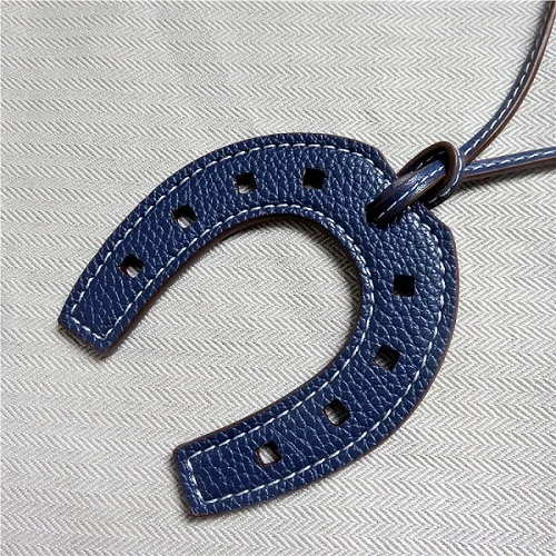 Royalblue ПУ Подкова шаблон сумка Подвеска полые милый мешок ювелирные изделия сумка Висячие ювелирные изделия аксессуары брелок ключи кольца - Цвет: Royalblue