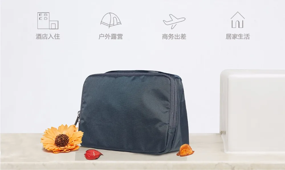 Xiaomi Mi 90 стирка, полоскание косметичка 3L Ёмкость Для женщин Макияж косметичка; сумка саквояж Для мужчин сумочка для умывальных принадлежностей Водонепроницаемый W