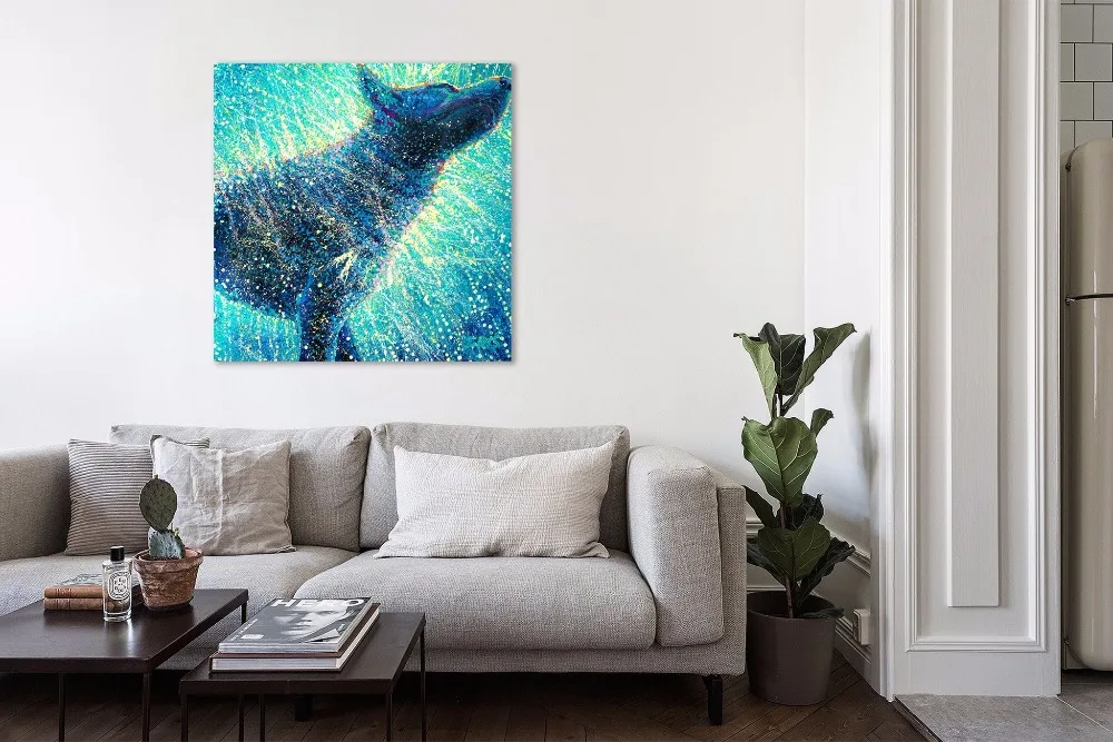 Top selling animal canvas painting Wall art Picture for Living Room Art poster Decoration No Frame morden print wall | Дом и сад