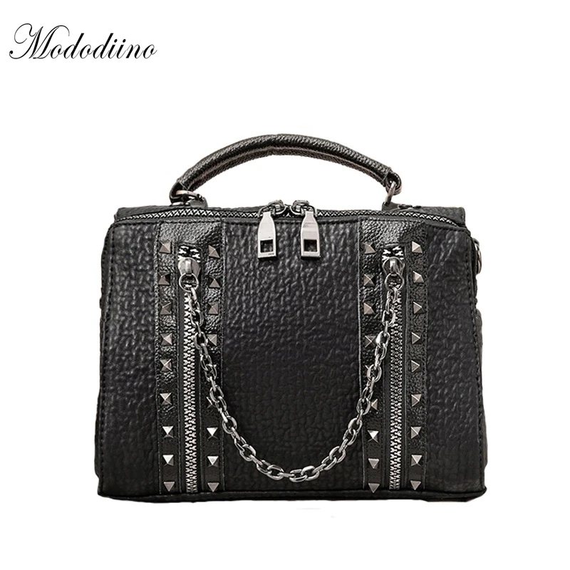 Mododiino винтажные женские Сумки из искусственной кожи с верхними ручками большие