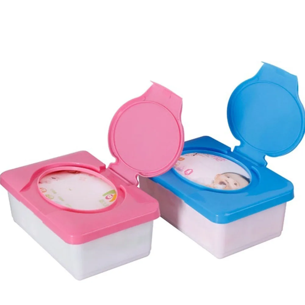 1 шт. пластиковая коробка для влажных салфеток настоящая детских пресс-дизайн