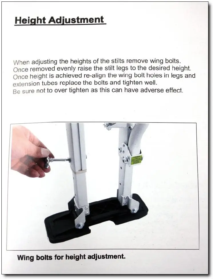 Алюминиевый инструмент Stilts 2" до 40" Регулируемый дюймов гипсокартон Stilt для склеивания покраски маляр скотч серебро