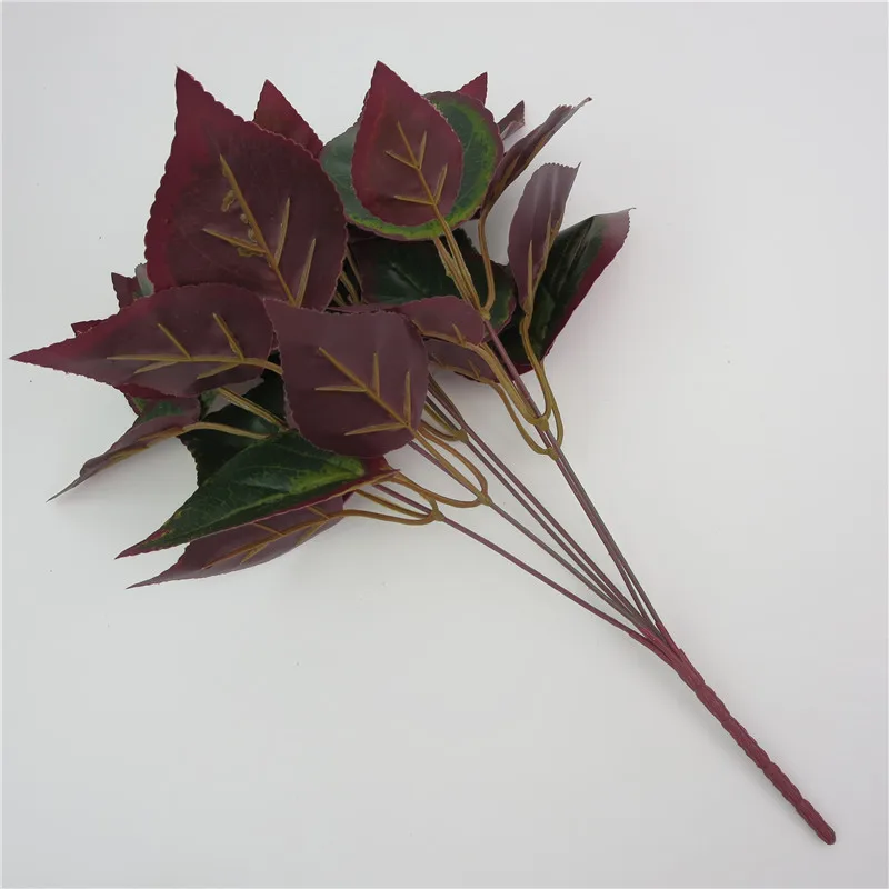 Искусственный лист зеленый Декор сциндапсус моделирование растений пластиковое