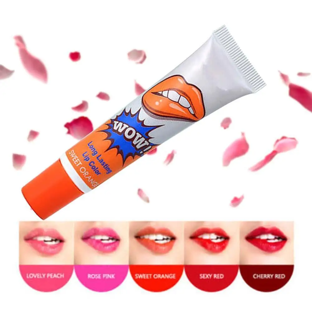 Водостойкая Очищающая маска сделай сам тинт Пак блеск для губ длительного