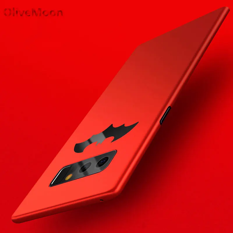 Модный ультратонкий жесткий чехол Bat S10E для Samsung Galaxy Note 10 8 9 S8 S9 S10 Plus