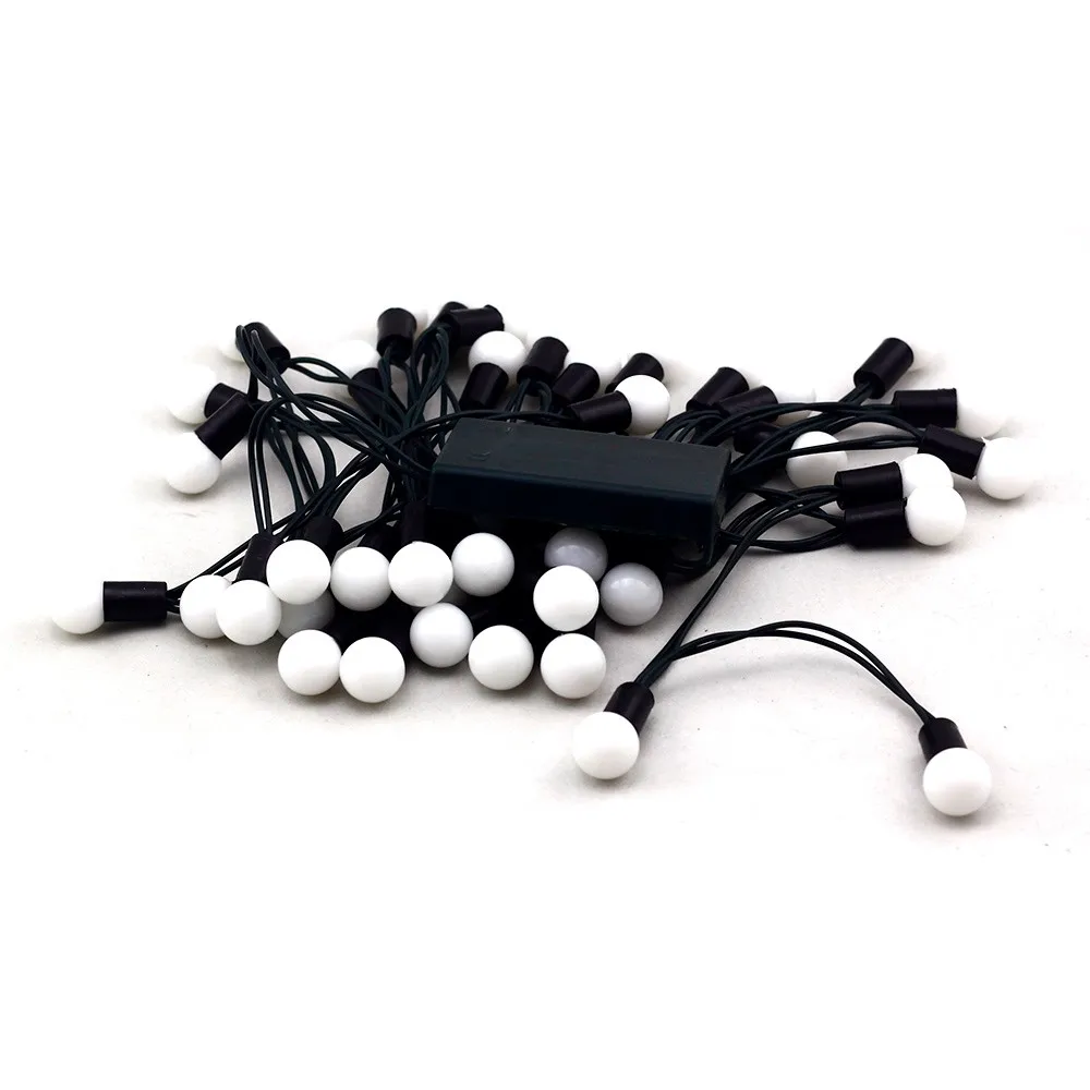 Декоративная гирлянда с шариками 6 м 40 светодиодов|Светодиодная лента| |