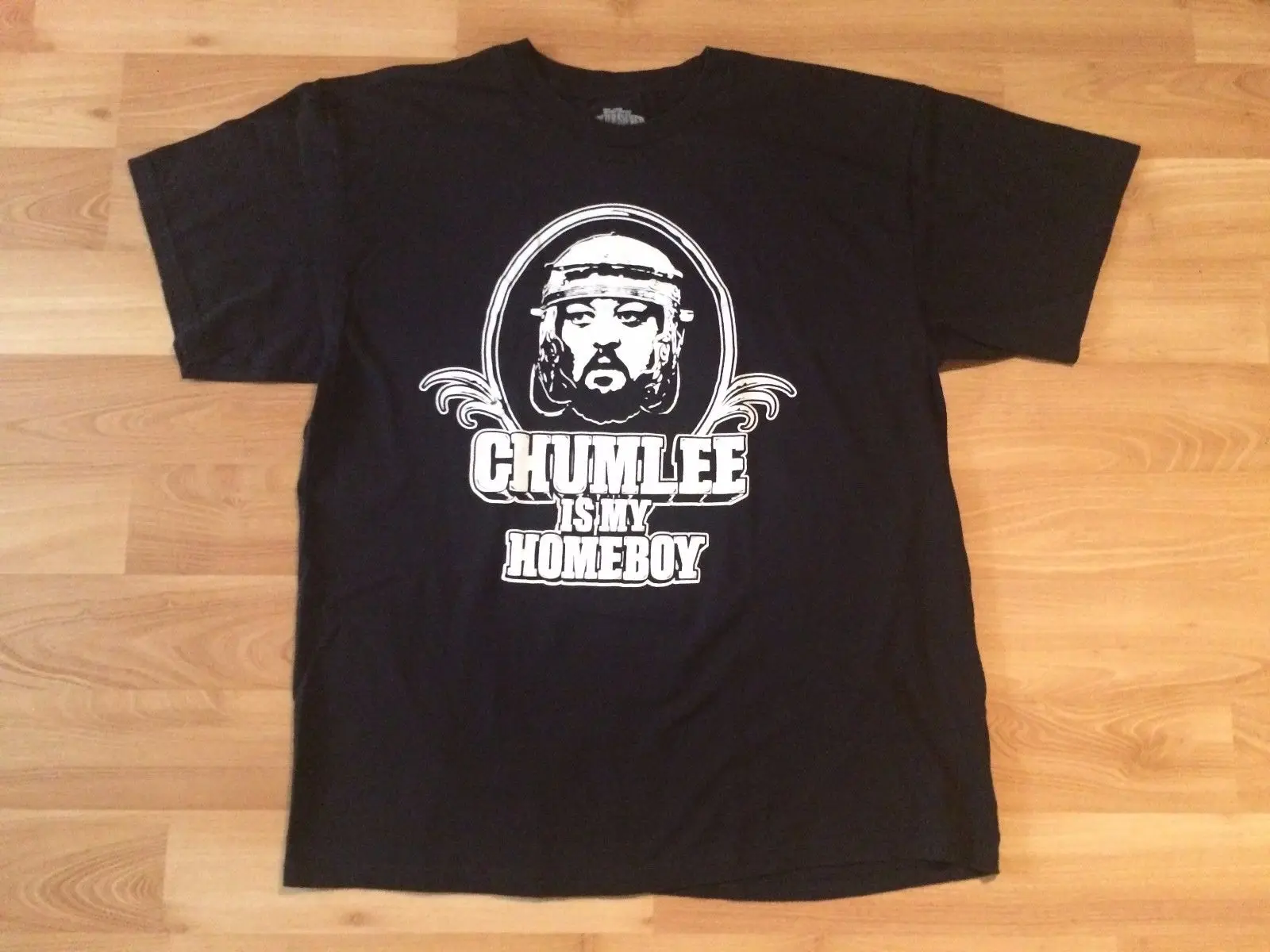 Аутентичная футболка CHUMLEE IS MY HOMEBOY PAWN STARS Мужская Черная всемирно известная V |