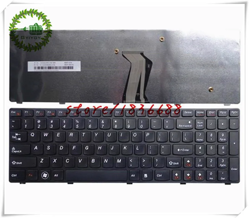 GYIYGY клавиатура для Lenovo Y500 y510p y500n y500nt без подсветки клавиатура ноутбука