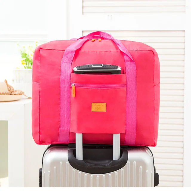 Watermelon red Прямая поставка, Большая вместительная сумка для мужчин и женщин, сумка для путешествий, водонепроницаемая, унисекс, дорожные сумки, женские багажные складные сумки для путешествий - Цвет: Watermelon red