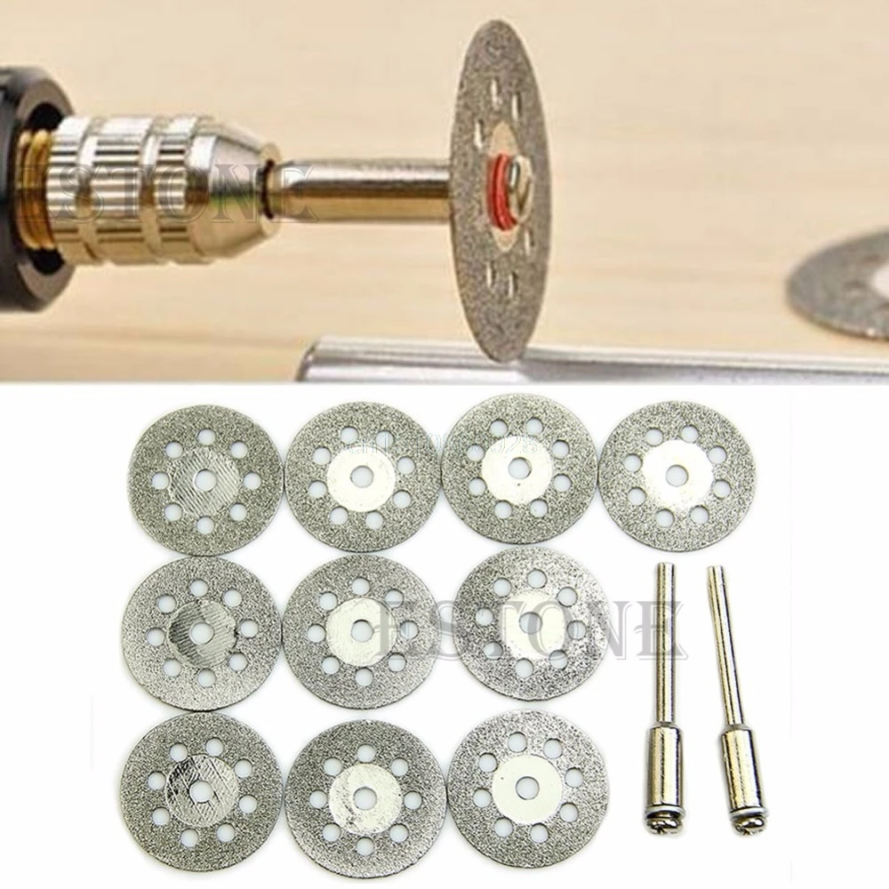 

New Rotary Tool Circular Saw Blades Cutting Wheel Discs Mandrel Cutoff