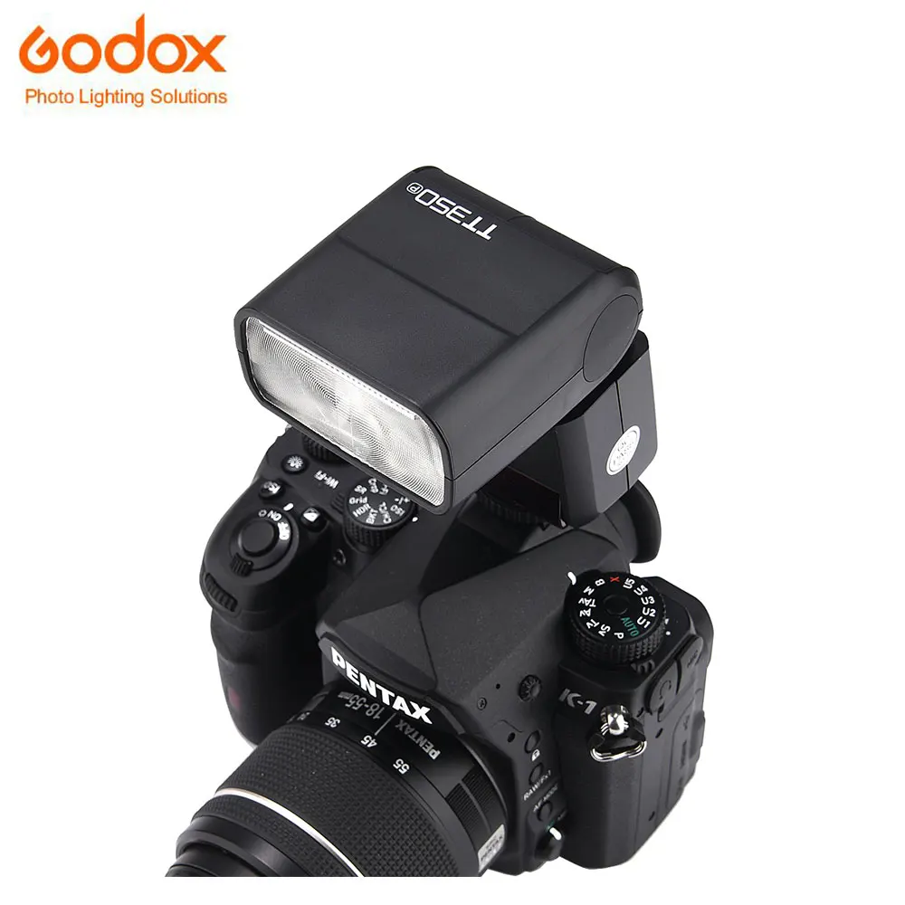 В наличии Godox TT350P Камера s Speedlite петлицы для PENTAX K 50 S2 K70 Беспроводной флэш строить в