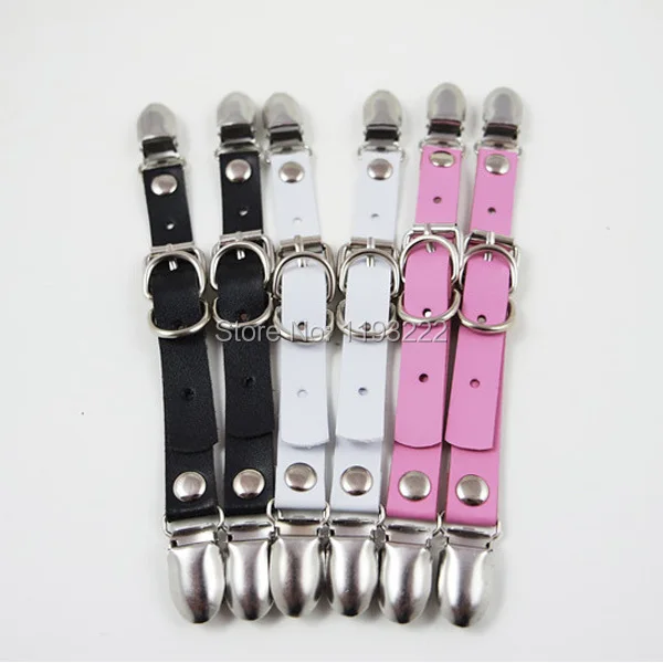 Кавайные кожаные подвязки ручной работы металлическая пряжка подвязка для пояса