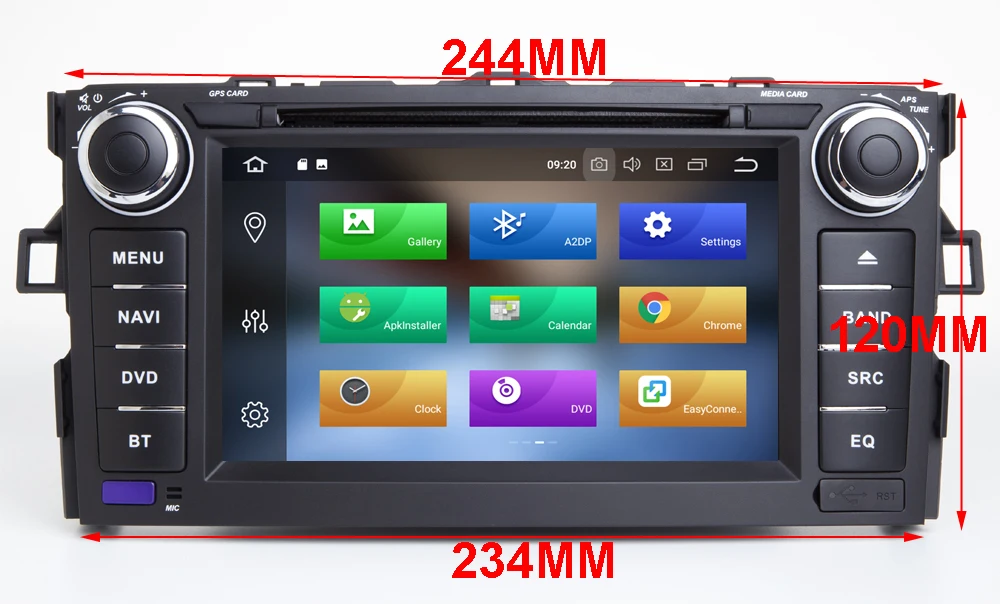 Автомобильный мультимедийный DVD плеер с восьмиядерным процессором Android 10 0 GPS Wi Fi 4