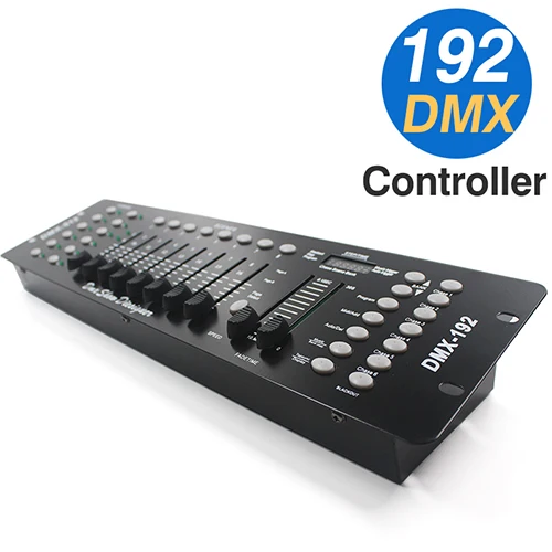 192 DMX Controller Профессиональный международный стандарт DMX 240 контроллер движущаяся головка луч светильник консоль DJ 512 dmx контроллер оборудование - Цвет: 192 DMX Controller