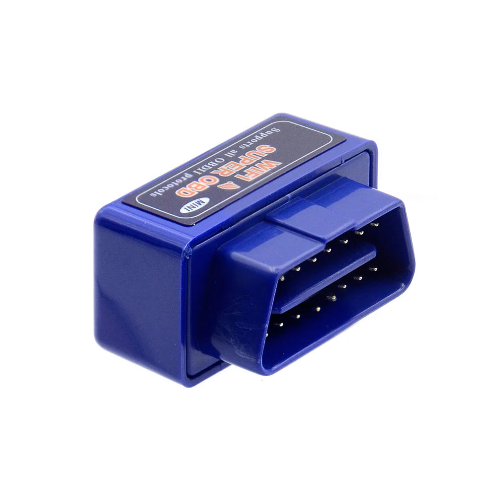 Новейший ELM327 WIFI ELM 327 OBD2 автомобильный сканер для Android и IOS мини Wifi Поддержка всех