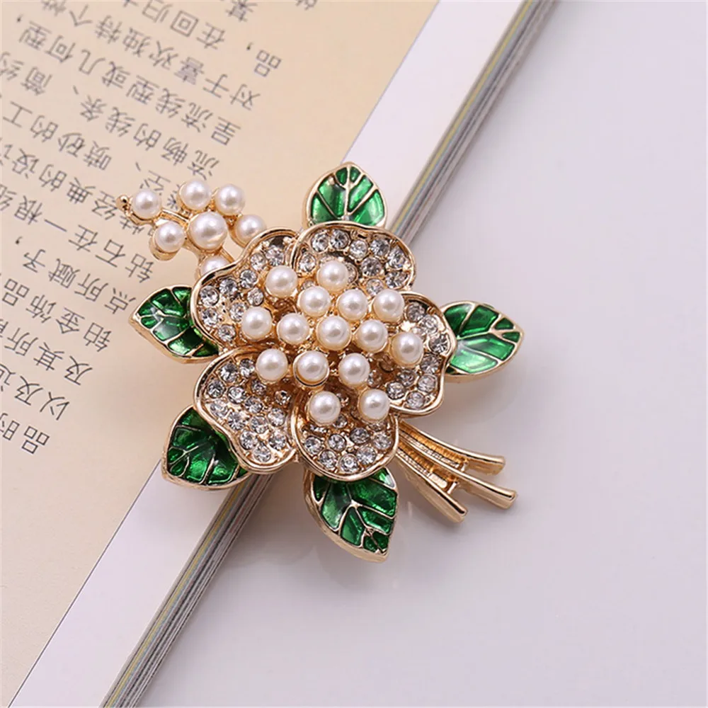 XQ с бесплатной доставкой Ретро Модный жемчужный цветок темпераментный дворцовый