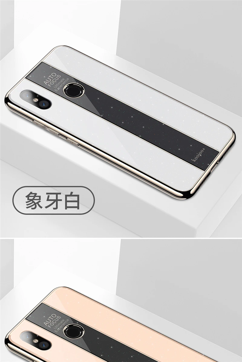 Для Xiao mi Red mi Note 7 5 6 чехол Роскошный TPU Edge+ Жесткий PC оргстекло защитный чехол на заднюю панель для mi x 2 2S Play Phone shell