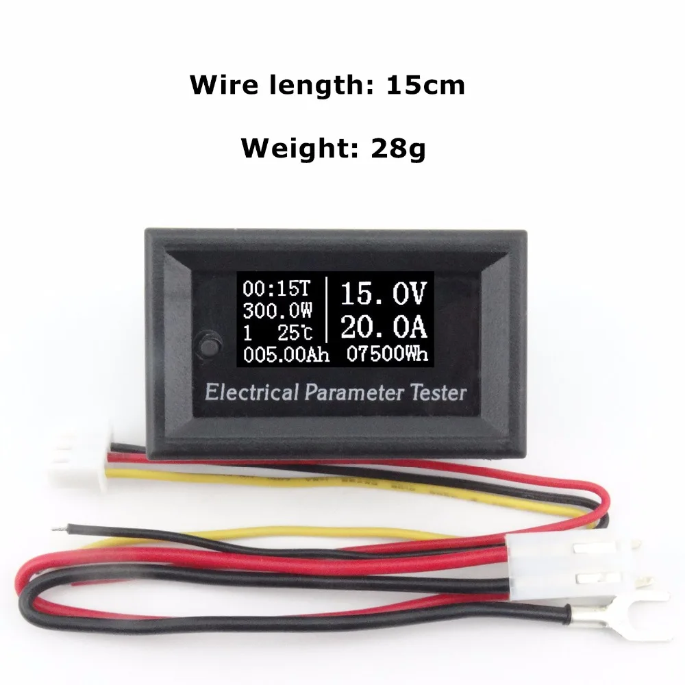 Цифровой вольтметр Амперметр амперметр постоянного тока 100 в 50A с Шунтирующим