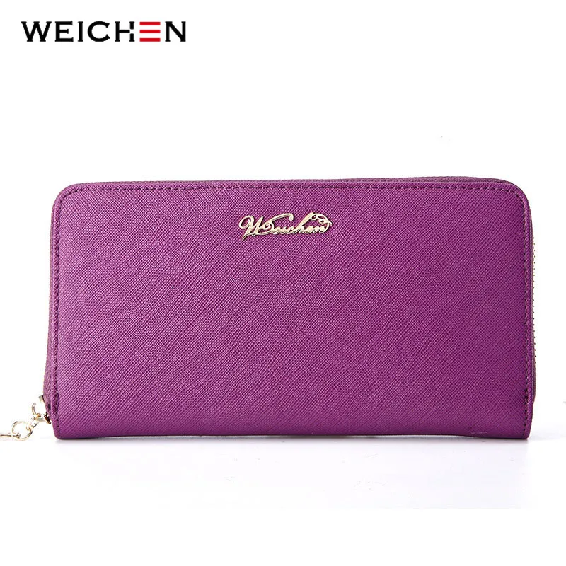 Кошелек WEICHEN Женский из натуральной кожи с отделением для карт | Багаж и сумки