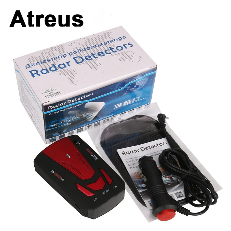 Atreus автомобиля Антирадары Gps трекер светодиодный светильник голосового