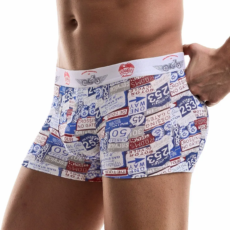 E EXILIENS, новинка, боксеры, мужское нижнее белье, мужские боксеры, Calzoncillo Cueca Masculina, боксеры, шорты, размер L-3XL, 0522 - Цвет: E