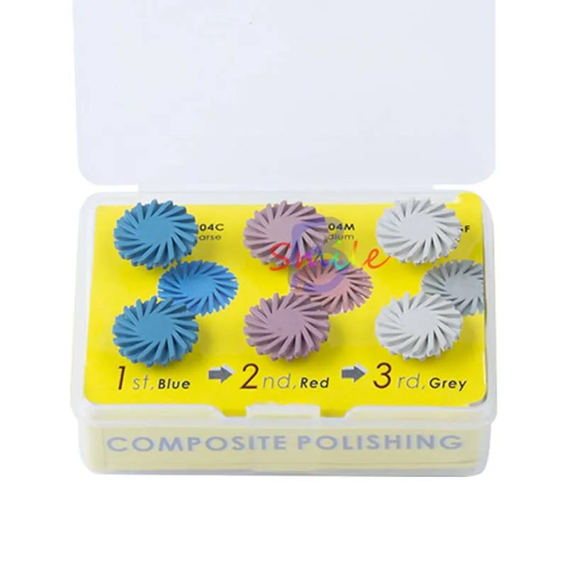 Набор спиральных полимерных композитных пластин для стоматологических