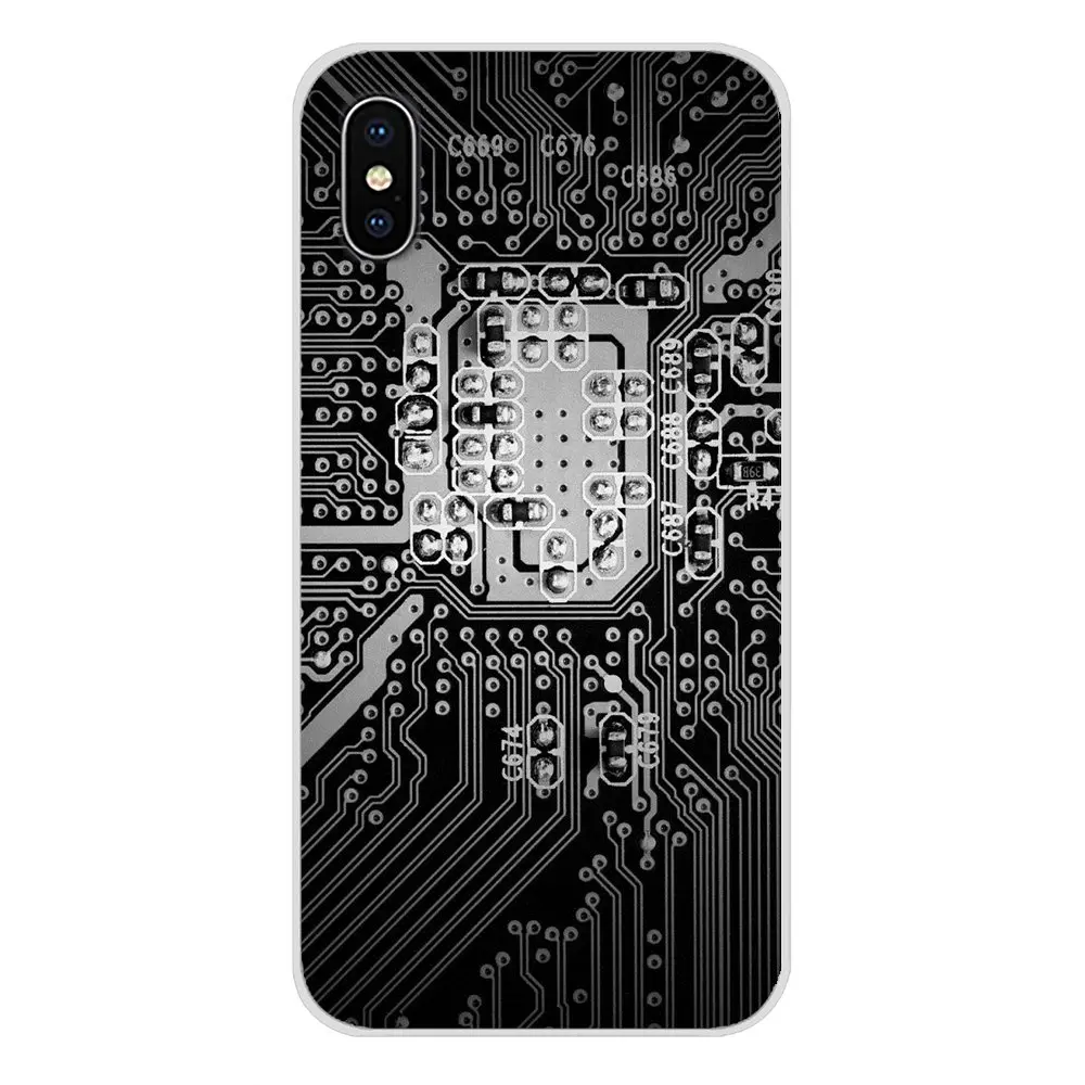 Аксессуары чехлы для телефонов Электронная Печатная плата Xiaomi Redmi Note 6A MI8 Pro S2 A2 Lite