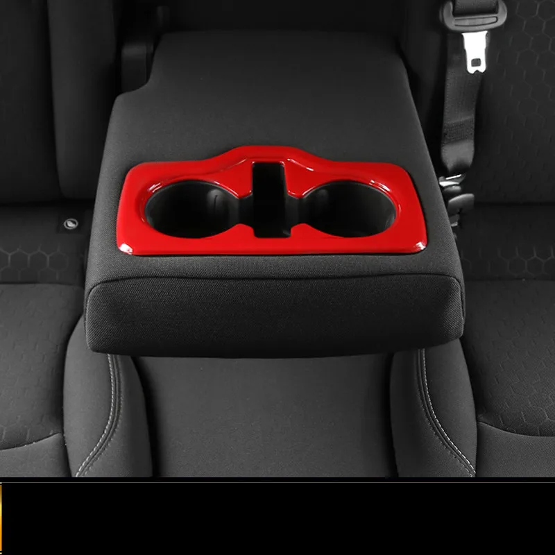 Красные, Синие ABS украшены ручной тормоз/чашки рамки для Jeep Compass AAA267A