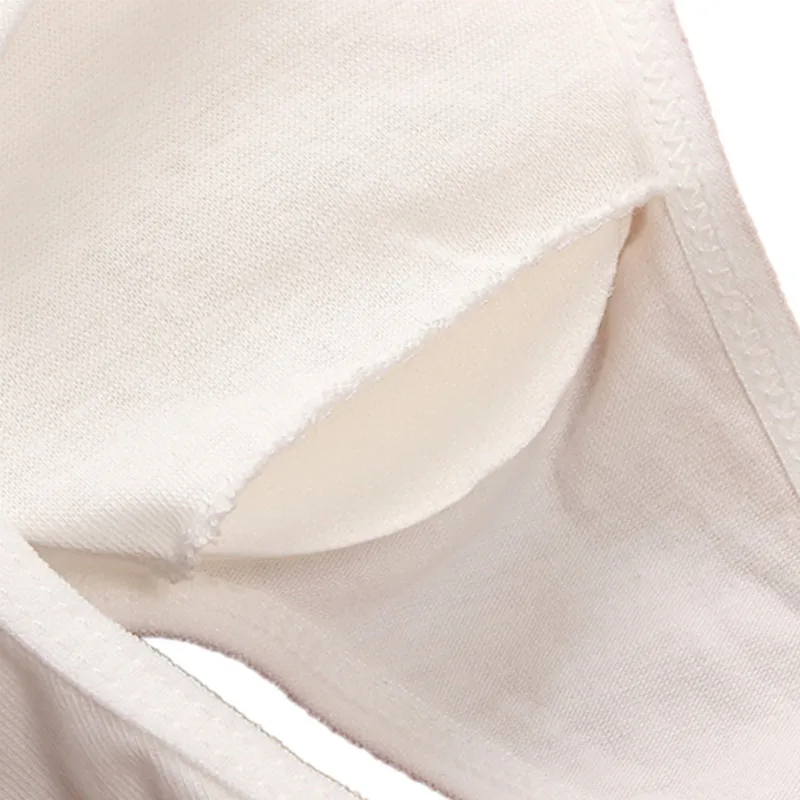 5 шт. хлопковые детские бюстгальтеры для девушек однотонное нижнее белье девочек