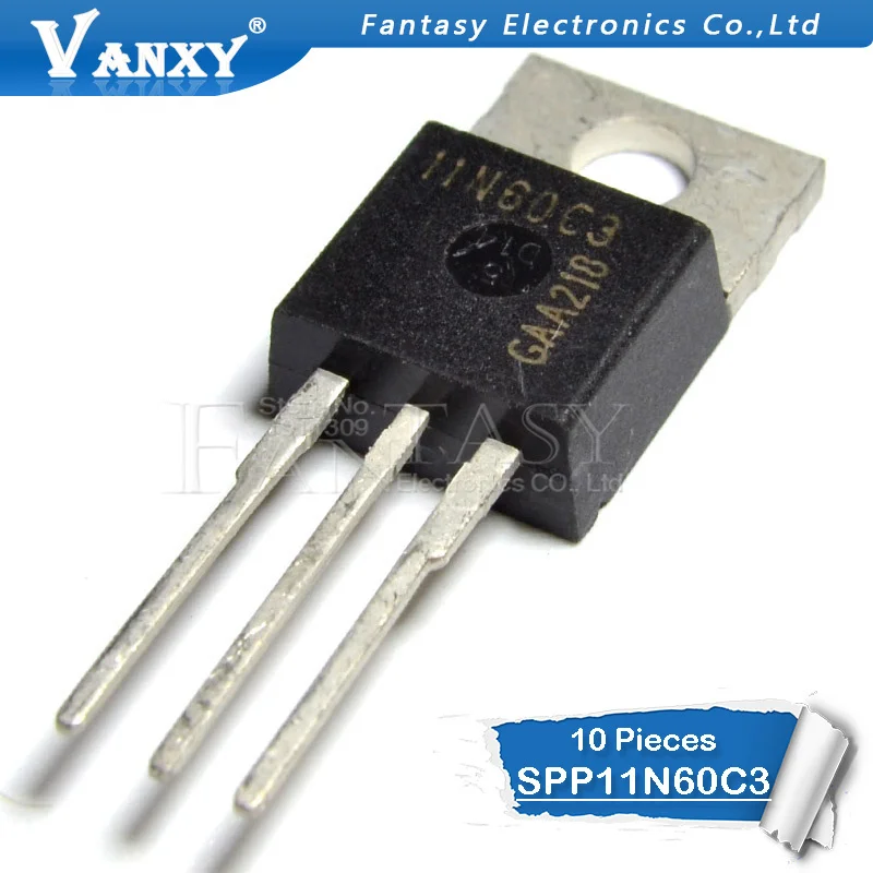 SPP11N60C3 TO-220 11N60C3 TO220 600 в 11A 10 шт. | Электронные компоненты и принадлежности