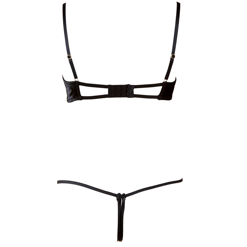 Комплект женского нижнего белья с чашками пуш ап и вышивкой|bra panty set|underwear setunderwear