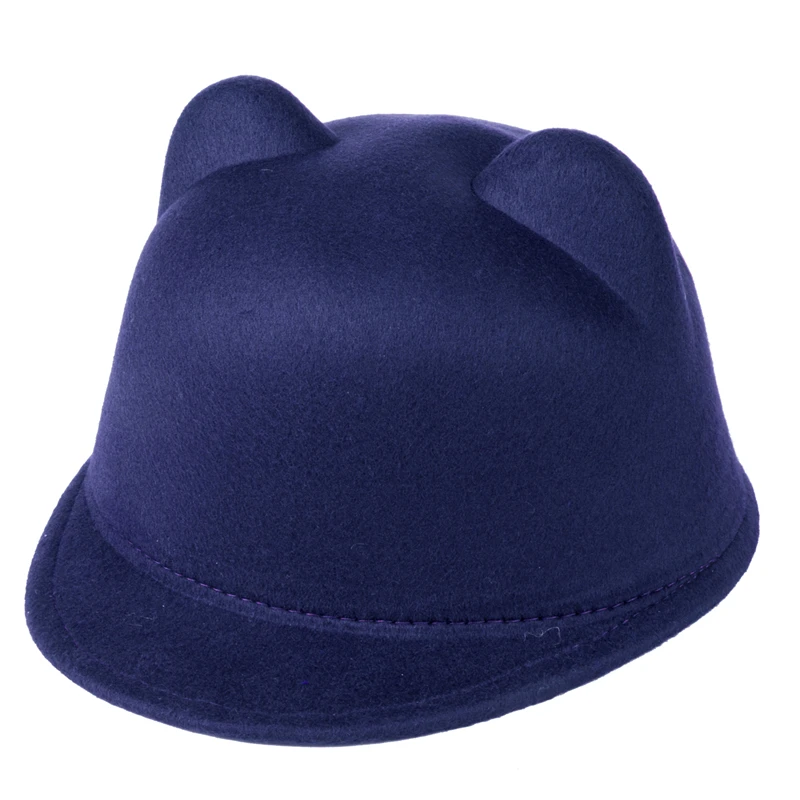 2017 модная шерстяная детская бейсбольная шапка Snapback с рогами дьявола милая