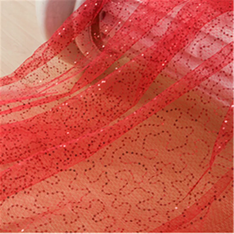 Фабричная цена 3 метра 8 цветов бесплатная доставка кружевная ткань с блестками