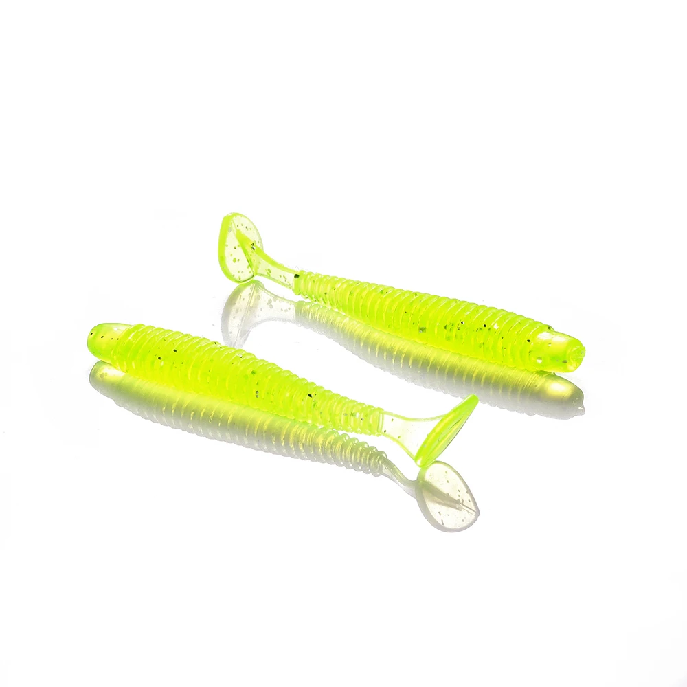 12 шт./лот 2,2 г 7 см мягкие приманки крючки Япония Shad червь Swimbaits джиг голова нахлыстом силиконовая резиновая приманка для рыбалки Pesca