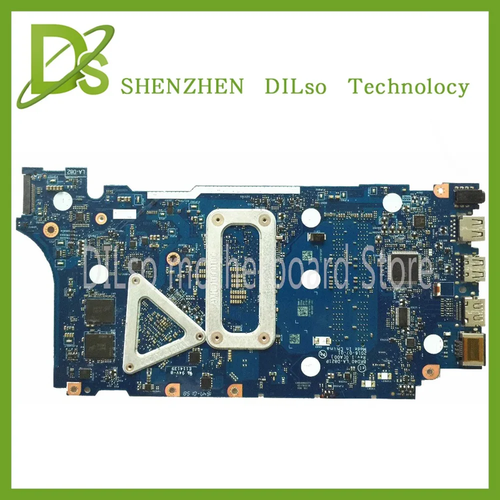 KEFU LA D821P 07T87H 0V736W 05CPRV для Dell INSPIRON 7460 7560 материнская плата BKD40 REV: 1 0 (A00) I5 7200U тестовая