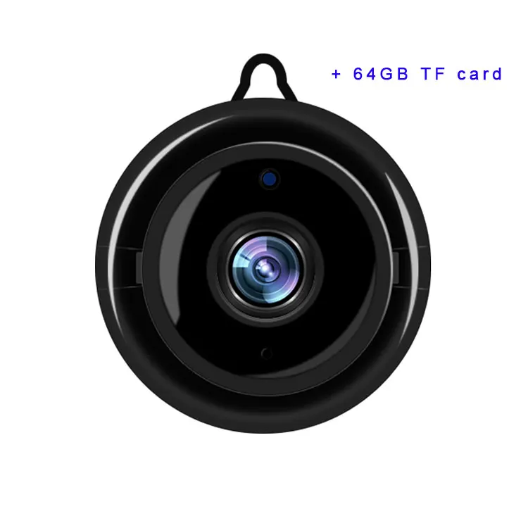 camera add 64GB YuBeter 720p Мини-камера, беспроводная, wifi, IP камера, мини-видеокамеры, Домашняя безопасность, CCTV, видеонаблюдение, ночное видение, двусторонняя связь - Цвет: camera add 64GB