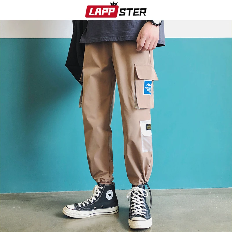 Мужские спортивные брюки LAPPSTER Японская уличная одежда тренировочные штаны для