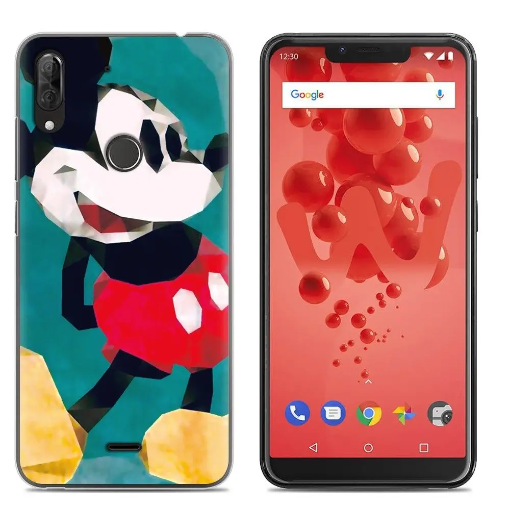 12 Новое поступление, чехол для телефона Wiko View 2 Plus, 5,93 дюймов, модный дизайн, художественный Рисунок, ТПУ, мягкий чехол, силиконовый чехол - Цвет: 12
