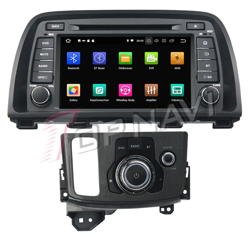 Topnavi Android 9 0 автомобильный головный блок DVD видео плеер для Mazda CX 5 2013 2014 аудио Радио