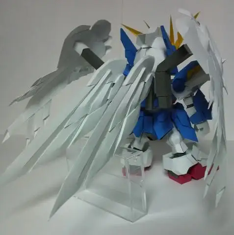 Воина гундама Sd Gundam Wing Zero W бумага Ангел Модель | Игрушки и хобби