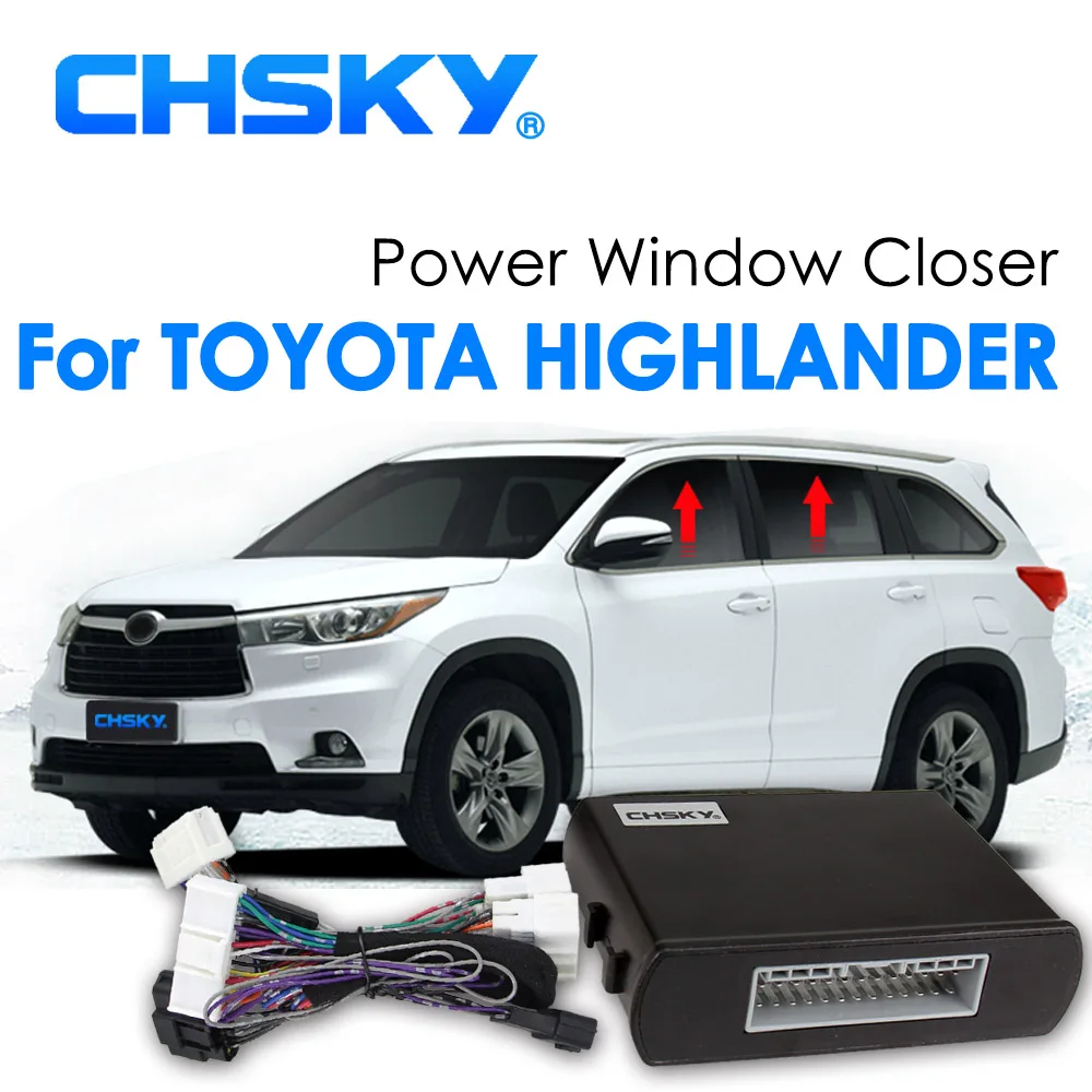 Автомобильная система сигнализации CHSKY привод с левым рулем для Toyota Highlander xu40