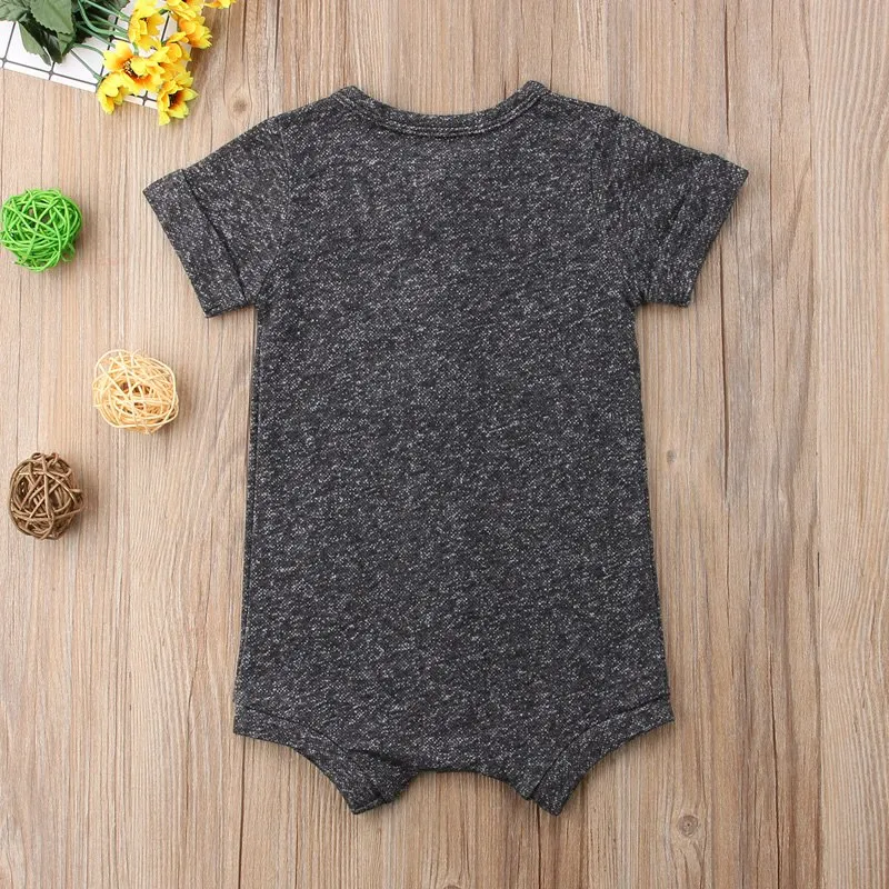 

New Casual Newborn Baby Boys Girls Clothes Casual Romper Jumpsuit Cotton Short Sleeve Clothes Outfits